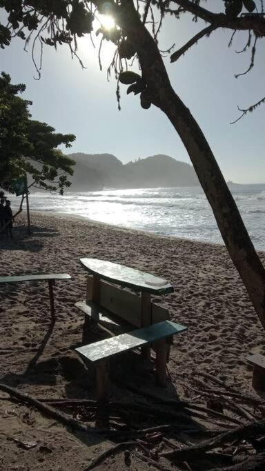 Altar Da Praia Vermelha 180° De Vista Para O Mar Ubatuba Exterior foto